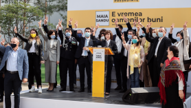 Maia Sandu s-a lansat în campania prezidențială: „E Vremea Voastră, e Vremea Noastră, e vremea oamenilor buni!”